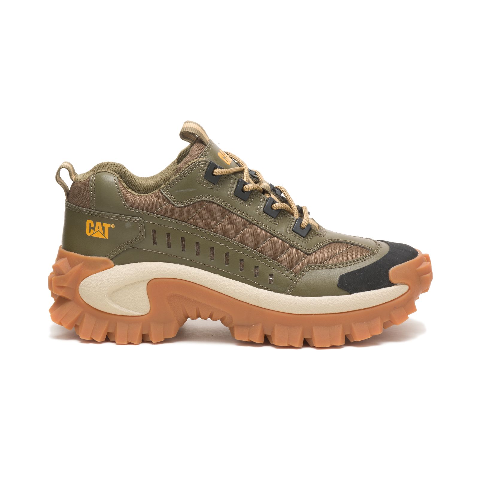 Caterpillar Shoes Lahore - Caterpillar Intruder Womens Casual Shoes Dark Olive (940185-XGL)